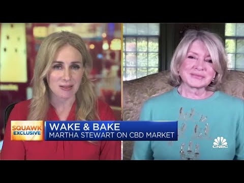 Martha Stewart talks about her CBD products
