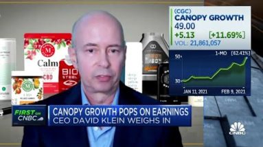 Canopy Growth CEO David Klein discusses the impact of Biden’s administration on the cannabis industry