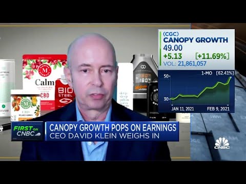 Canopy Growth CEO David Klein discusses the impact of Biden’s administration on the cannabis industry