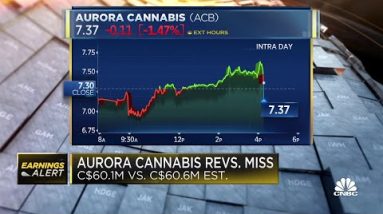 Aurora Cannabis shares up after shrimp income leave out
