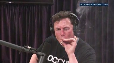 VIDEO: Musk seems to be to smoke pot for the length of interview; Tesla stock falls 9 percent | ABC7