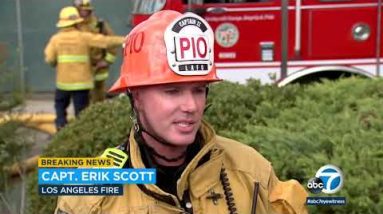 3 males badly burned in explosion, fireplace at Canoga Park marijuana grow operation