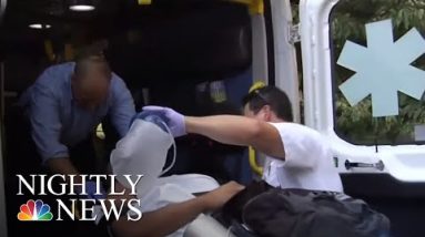 Huge Emerg. Response In Connecticut Park After At Least 42 Suspected Overdoses | NBC Nightly Data