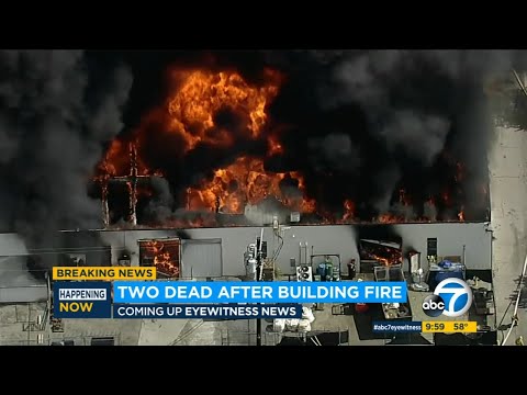 Two males died after fireplace at Canoga Park marijuana develop operation | ABC7
